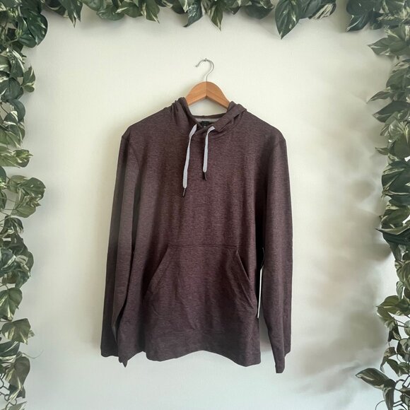 Lululemon Athletic Soft Jersey Pullover Hoodie Jacket Purple NWT Men’s Size M - Picture 1 of 7